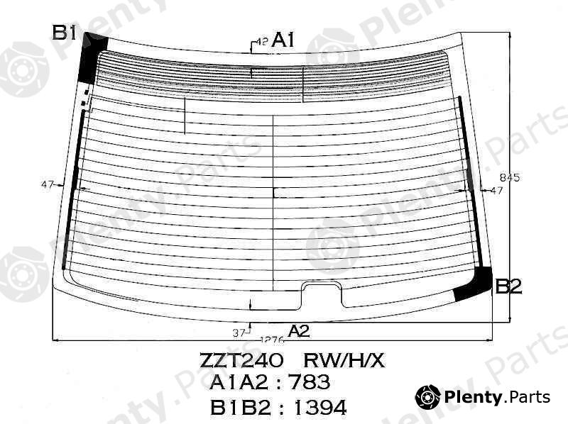  XYG part ZZT240RW/H/X (ZZT240RWHX) Replacement part