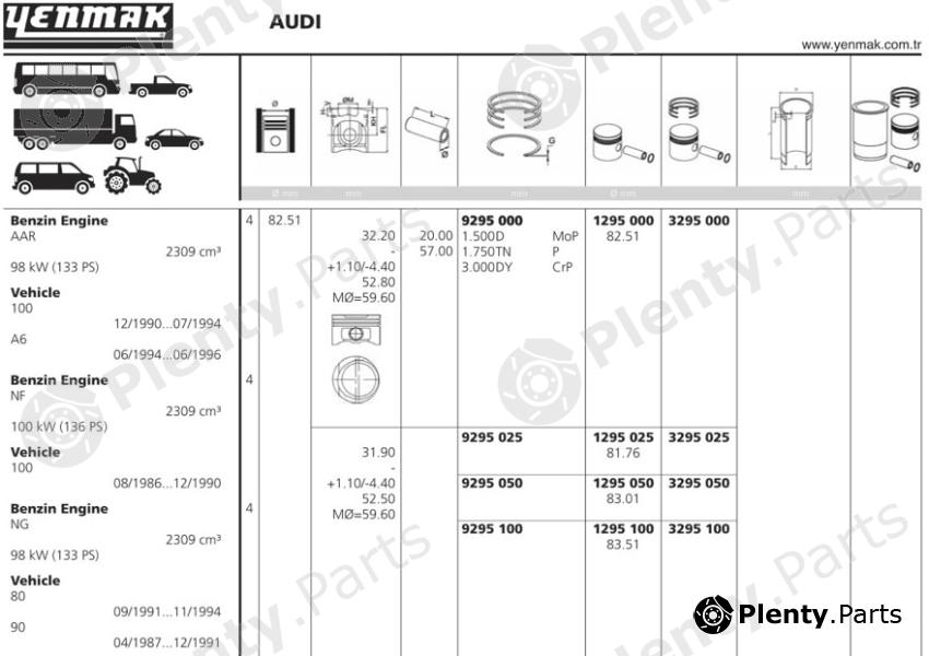  YENMAK part 1295000 Replacement part