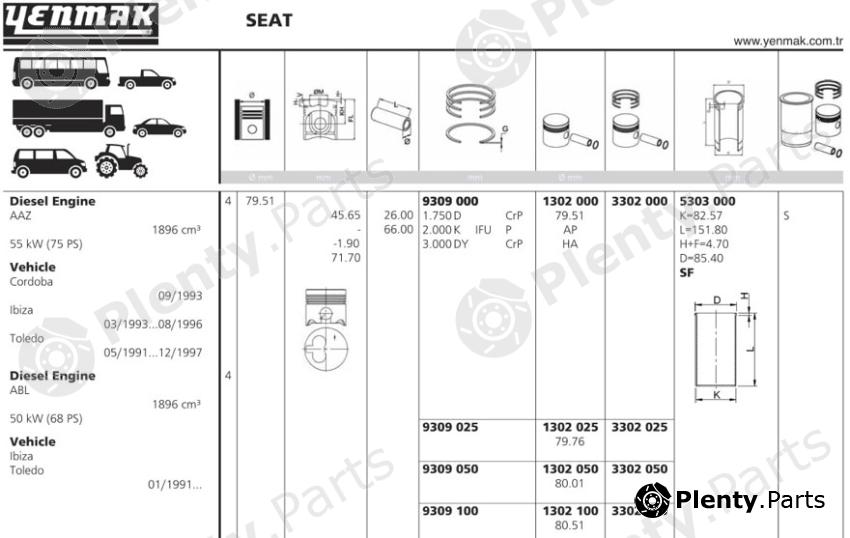  YENMAK part 1302.000 (1302000) Replacement part