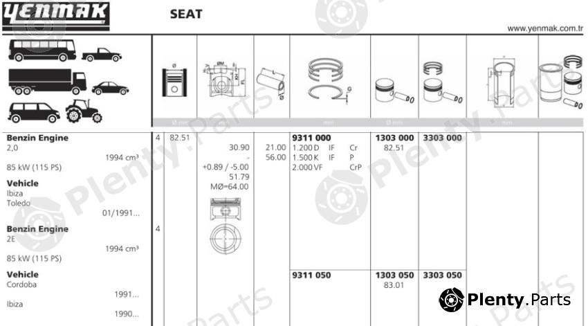  YENMAK part 1303000 Replacement part
