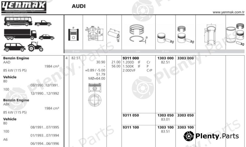  YENMAK part 1303.050 (1303050) Replacement part