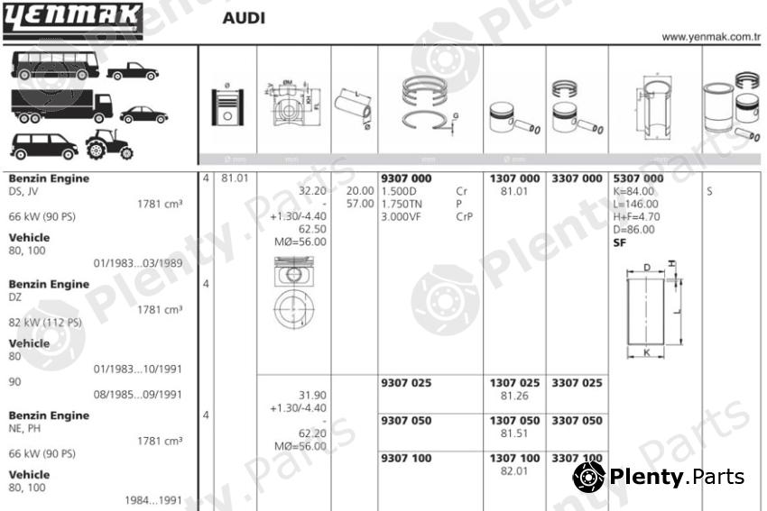  YENMAK part 1307000 Replacement part