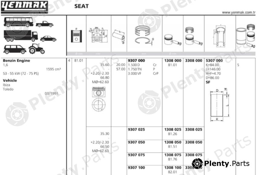  YENMAK part 1308000 Replacement part