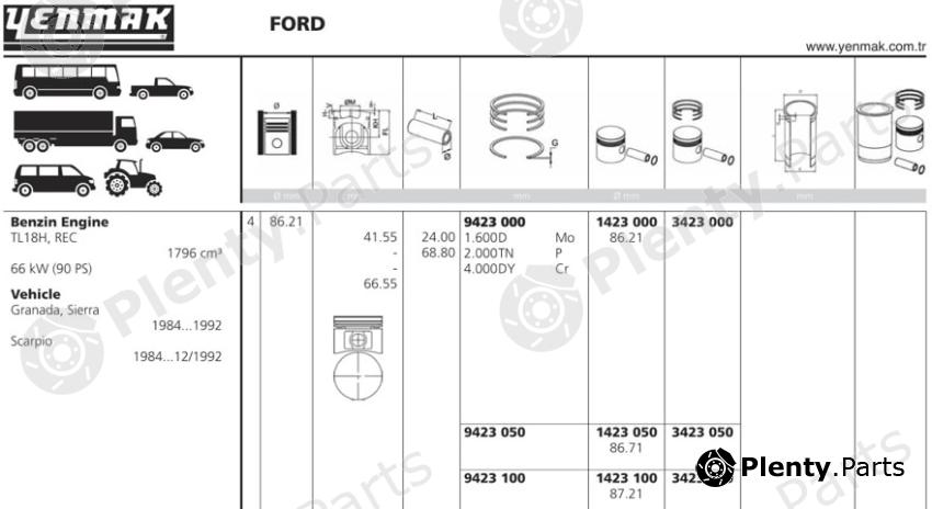 YENMAK part 1423050 Replacement part