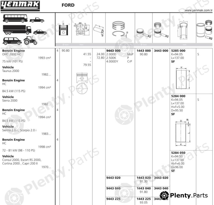  YENMAK part 1443000 Replacement part