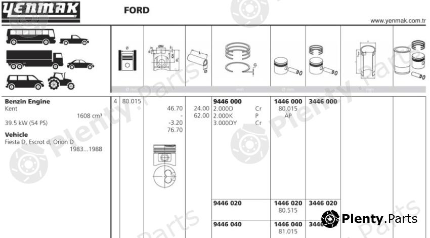  YENMAK part 1446000 Replacement part