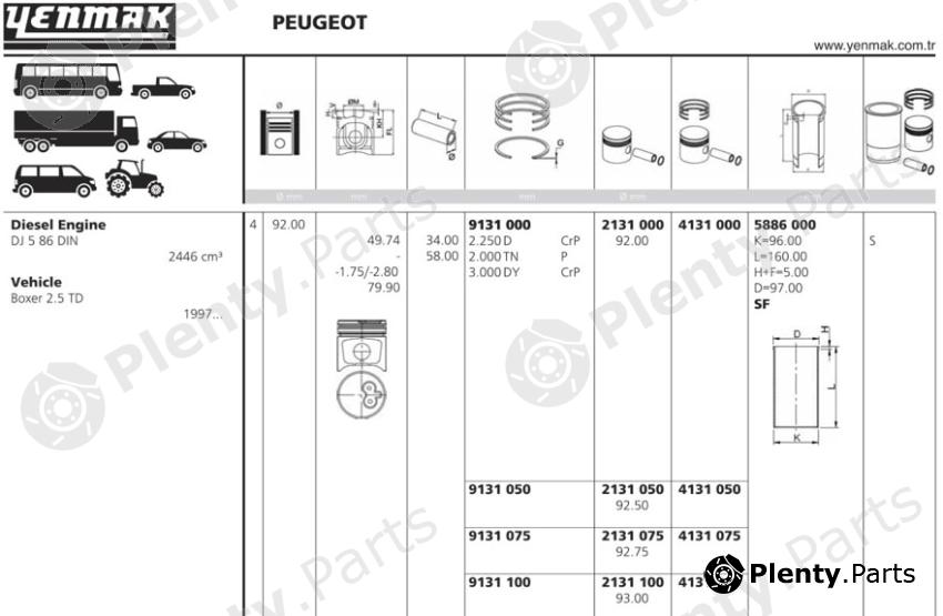  YENMAK part 2131.050 (2131050) Replacement part