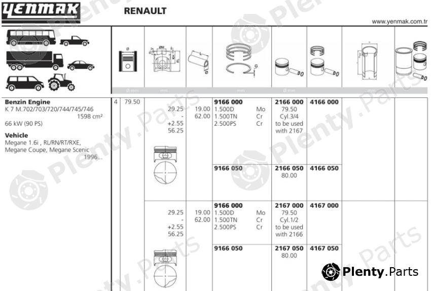  YENMAK part 2167000 Replacement part