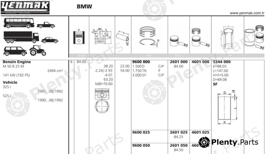  YENMAK part 2601000 Replacement part