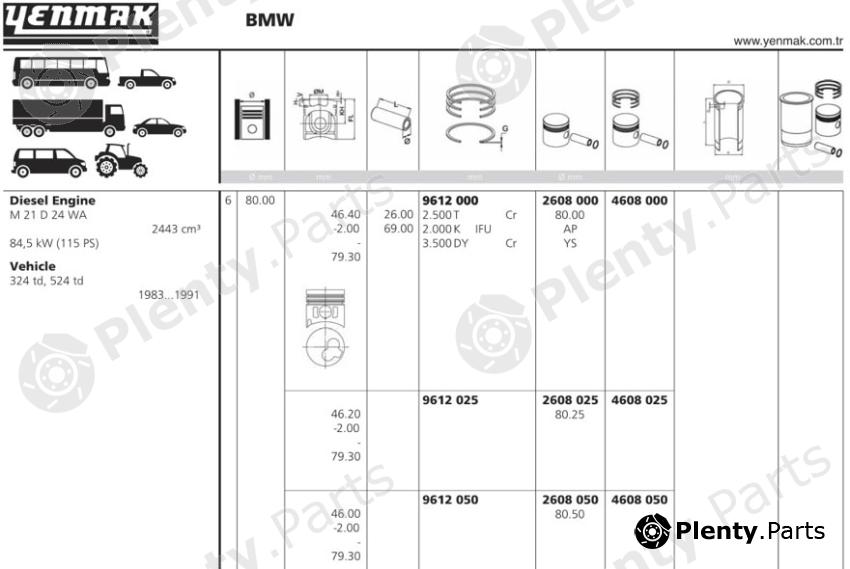  YENMAK part 2608050 Replacement part