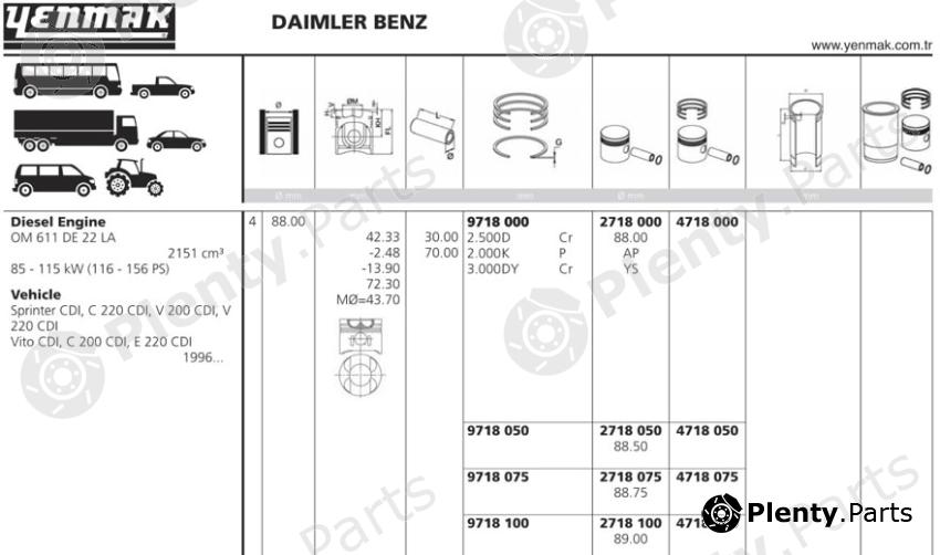  YENMAK part 2718000 Replacement part