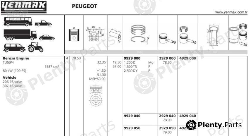  YENMAK part 2929000 Replacement part