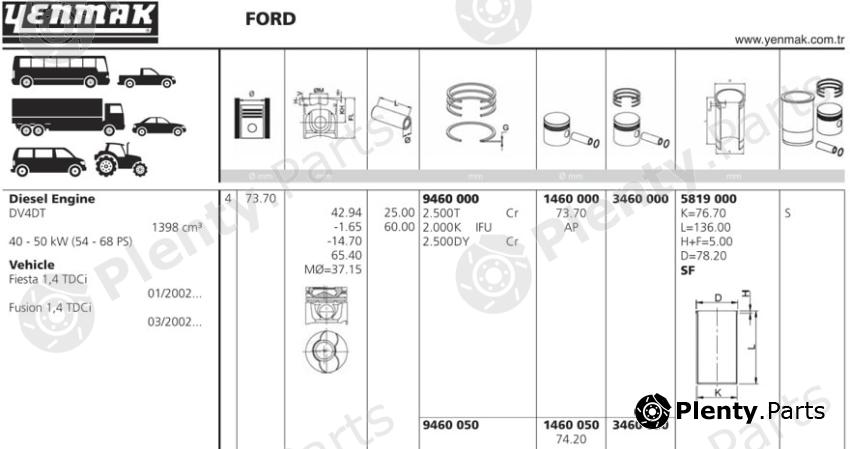  YENMAK part 3460000 Replacement part