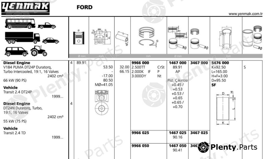  YENMAK part 3467.050 (3467050) Replacement part