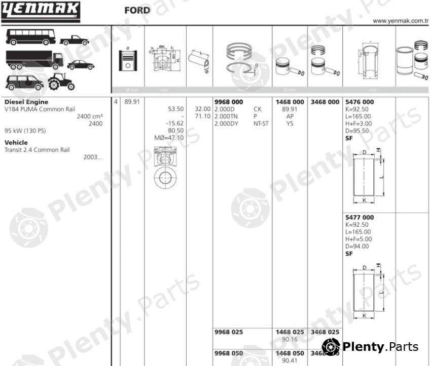  YENMAK part 3468.050 (3468050) Replacement part