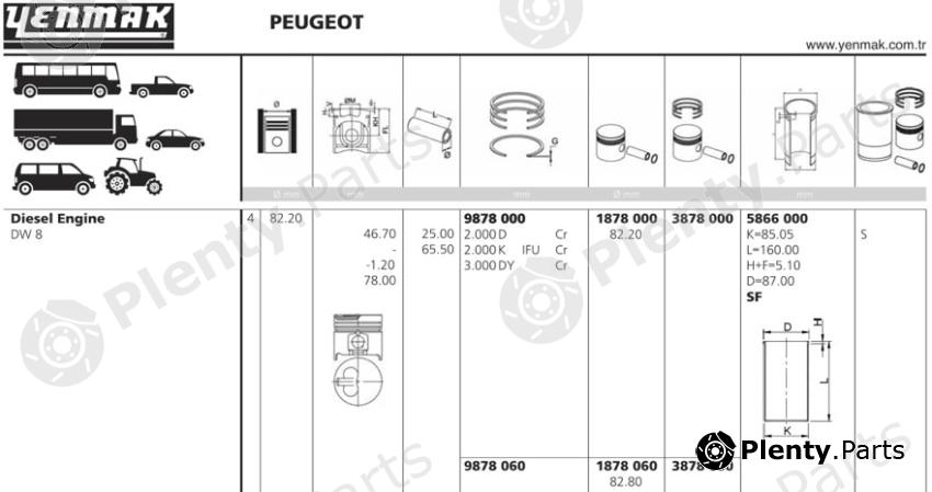  YENMAK part 3878000 Replacement part