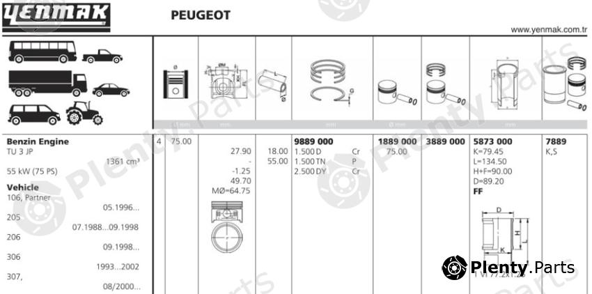  YENMAK part 3889000 Replacement part