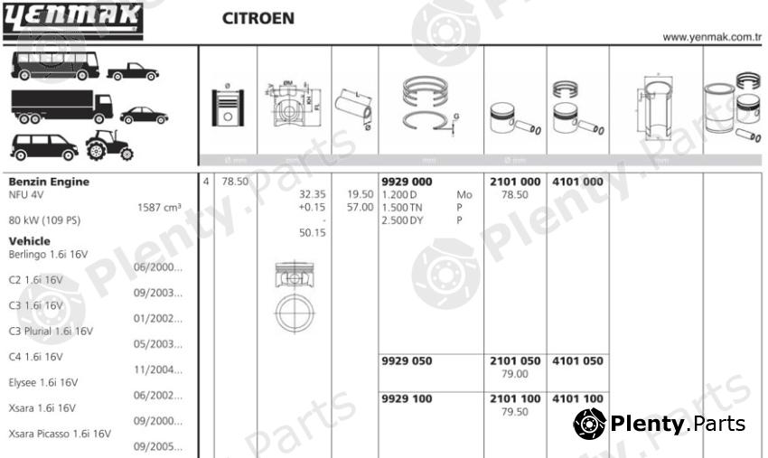  YENMAK part 4101000 Replacement part