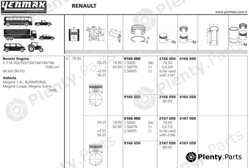  YENMAK part 4167000 Replacement part