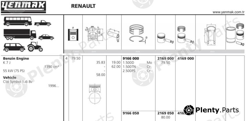  YENMAK part 4169000 Replacement part