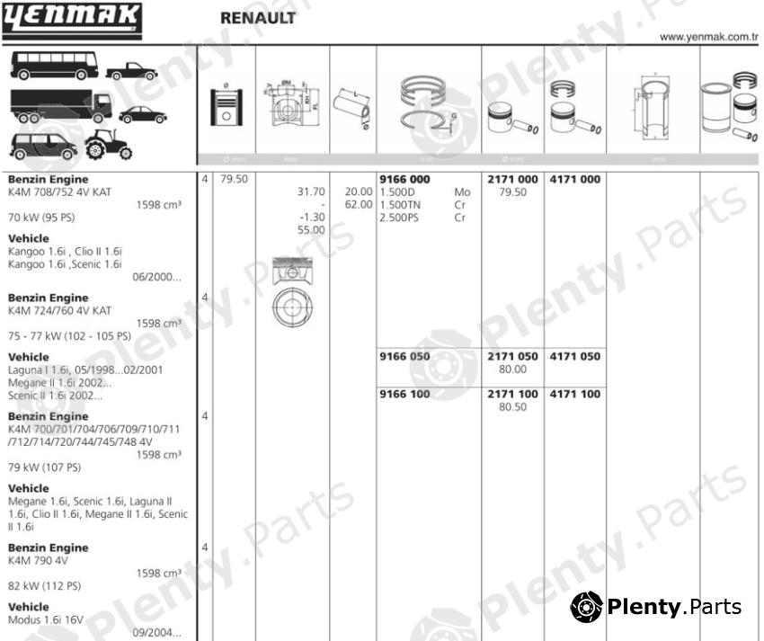 YENMAK part 4171050 Replacement part