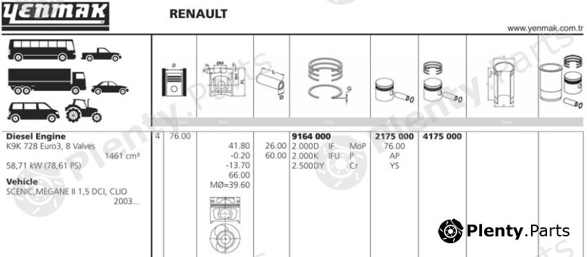  YENMAK part 4175000 Replacement part