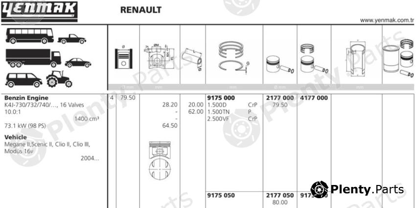  YENMAK part 4177000 Replacement part