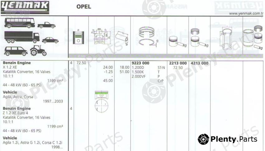  YENMAK part 4213000 Replacement part