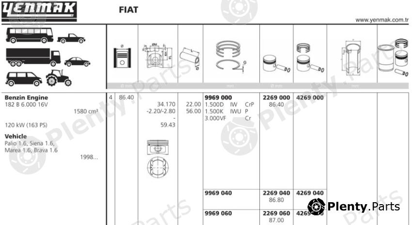  YENMAK part 4269.040 (4269040) Replacement part