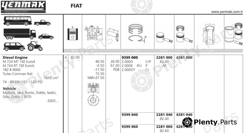  YENMAK part 4281000 Replacement part