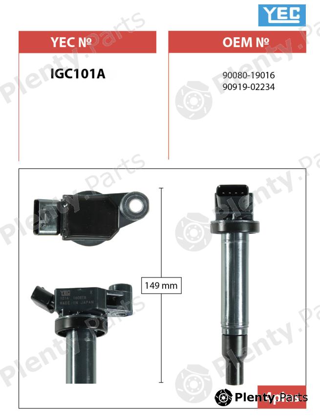  YEC part IGC101A Replacement part