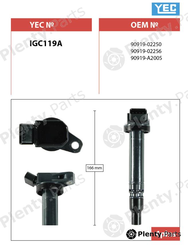  YEC part IGC102A Replacement part