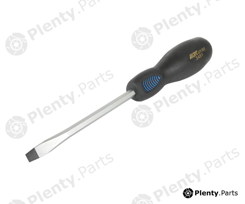  JTC part JTC-3491 (JTC3491) Slotted Power Screwdriver 6.5x100 mm with Through Shank