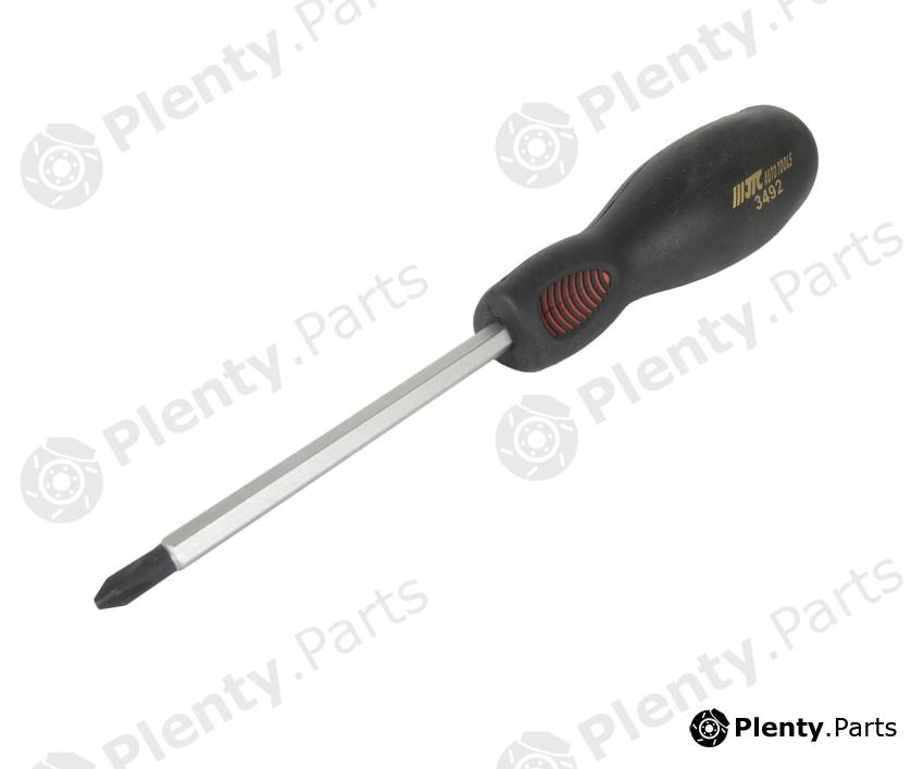  JTC part JTC-3492 (JTC3492) Cross Heavy Duty Go-Through Screwdriver PH2x100mm
