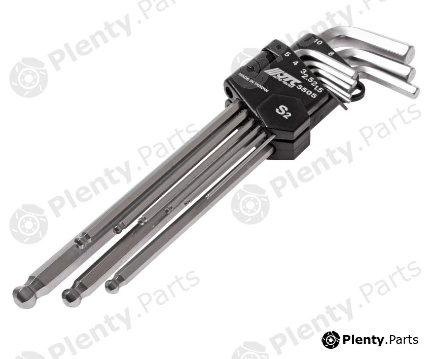  JTC part JTC-3505 (JTC3505) Set of 9 Long Ball End Hex Keys 1.5-10mm