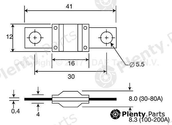 Genuine KENWORTH part 1400517 Replacement part