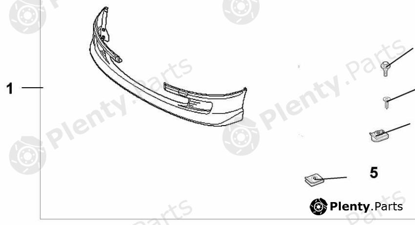 Genuine HONDA part 08F01SAA6C0B Replacement part