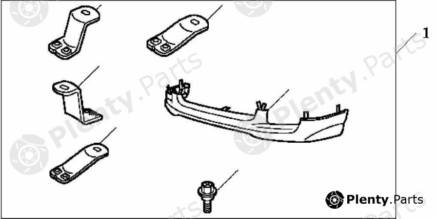 Genuine HONDA part 08F01SEA610 Replacement part