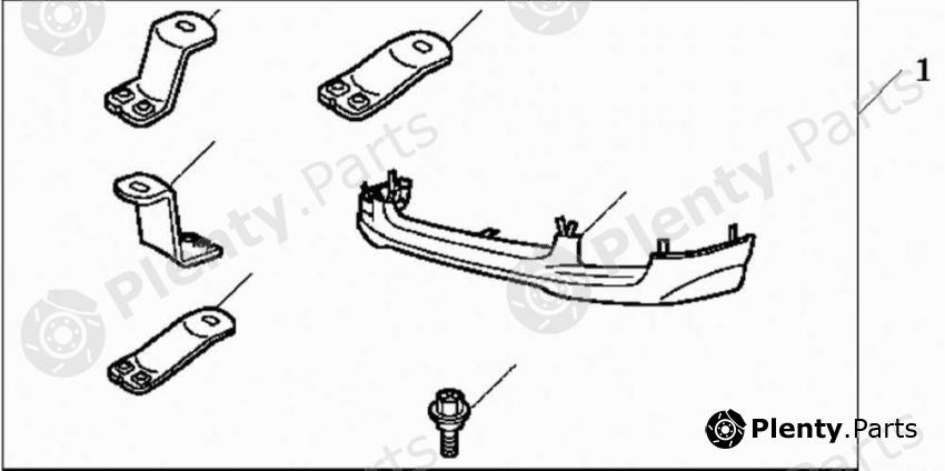 Genuine HONDA part 08F01SEA6J0C Replacement part