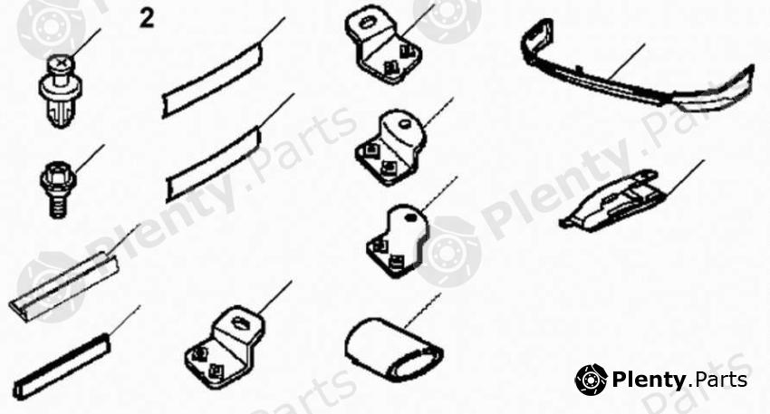Genuine HONDA part 08F03SEA640D Replacement part