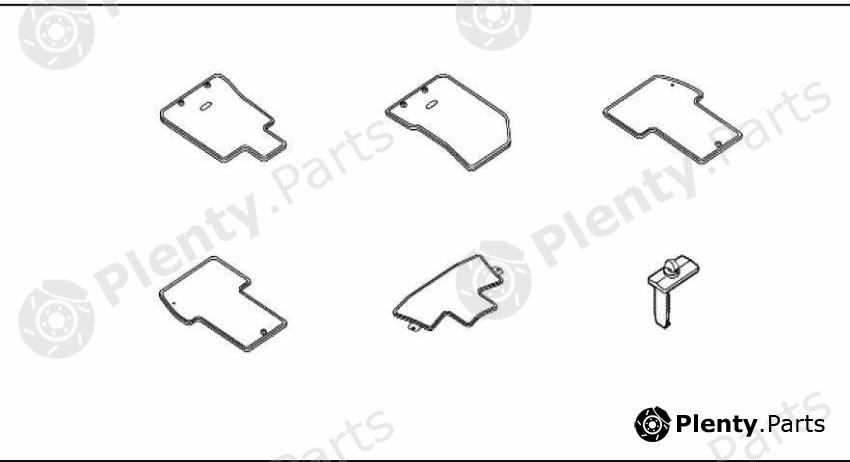 Genuine HONDA part 08P15SJA610 Replacement part