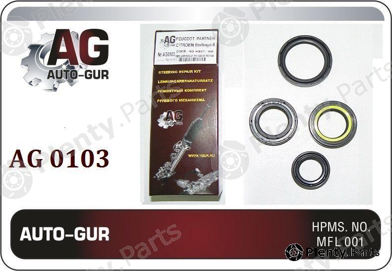  AUTO-GUR part AG0103 Steering Rack Repair Kit PEUGEOT PARTNER/ CITROEN Berlingo II