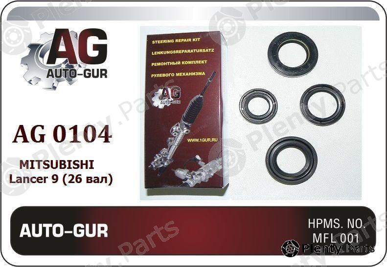  AUTO-GUR part AG0104 Steering Rack Repair Kit Mitsubishi Lancer 9
