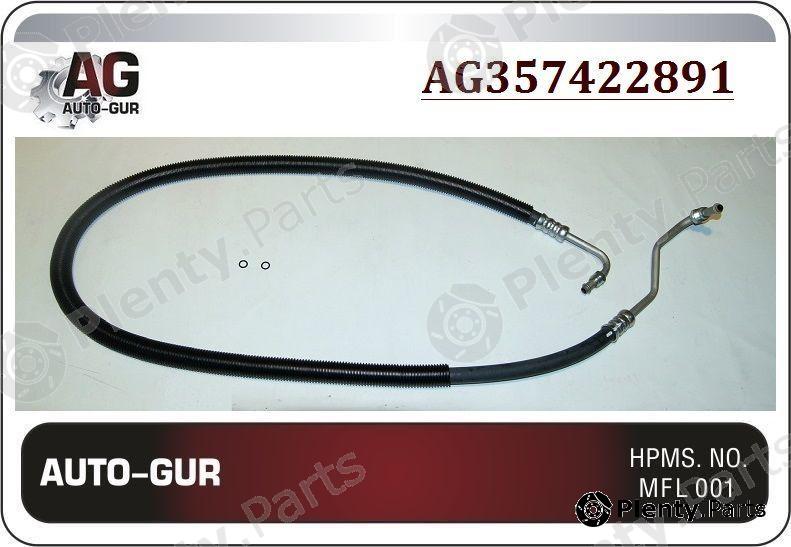  AUTO-GUR part AG357422891 Power Steering Return Hose VW Passat B3