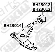  JIKIU part BH23014 Replacement part