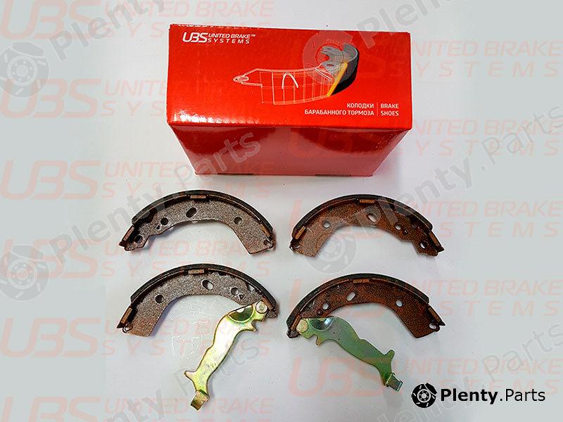  UBS part B1203009 Rear drum brake pads Hyundai Getz