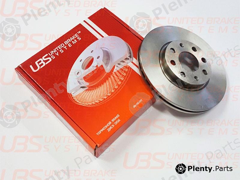  UBS part B2104007 Brake Disc OPEL CORSA D / FIAT PUNTO