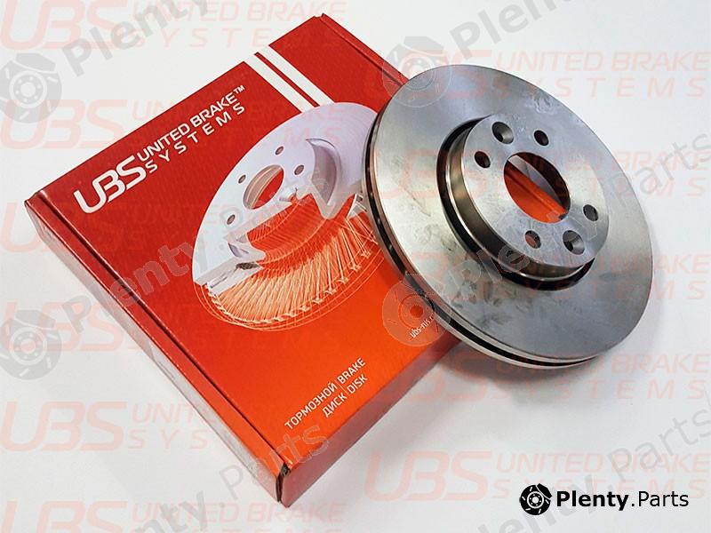  UBS part B2105003 Brake Disc LADA VESTA / NISSAN MICRA / NISSAN NOTE / RENAULT MEGANE / RENAULT CLIO