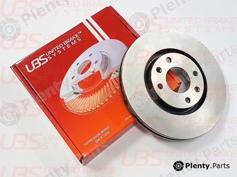  UBS part B2107002 Brake Disc Citroen Berlingo, C4, C5, Peugeot 207, 307