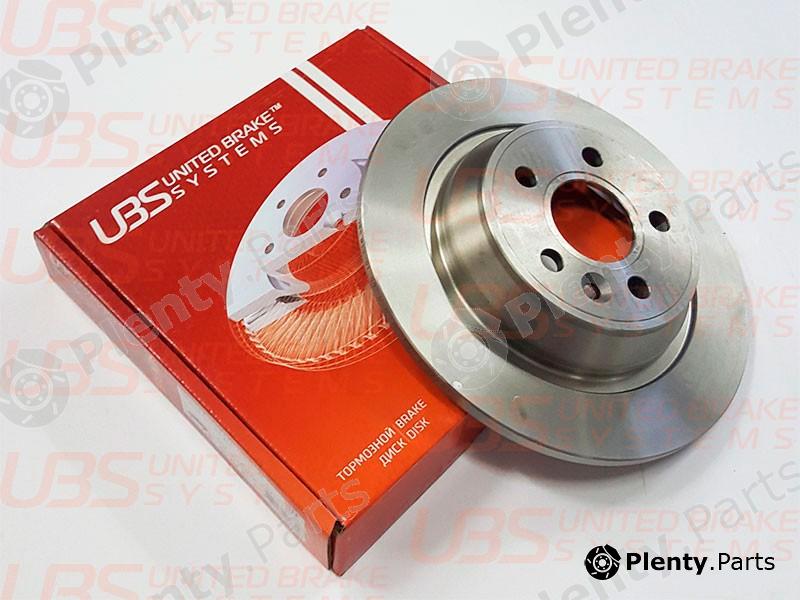  UBS part B2201002 Rear Brake Disc Ford Galaxy/Kuga/Mondeo/S-Max